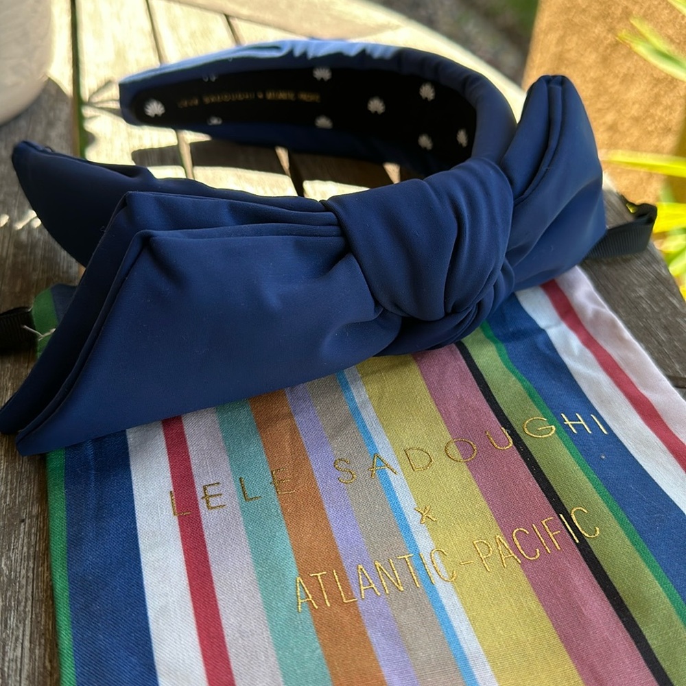 Lele Sadoughi neoprene headband